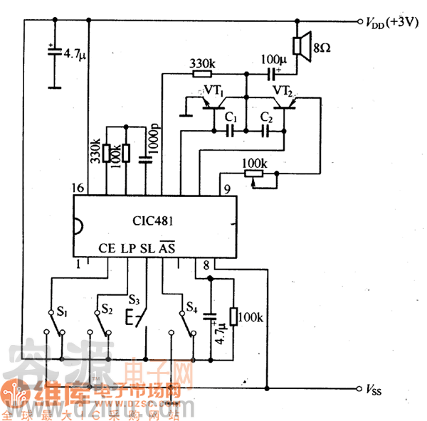 集成電路典型應(yīng)用電路
