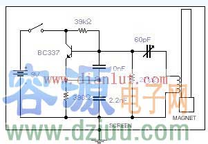 地磁場探測器電路