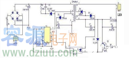 LED驅(qū)動電源電路圖五----開關(guān)恒流源.png LED驅(qū)動電源電路圖五----開關(guān)恒流源.png