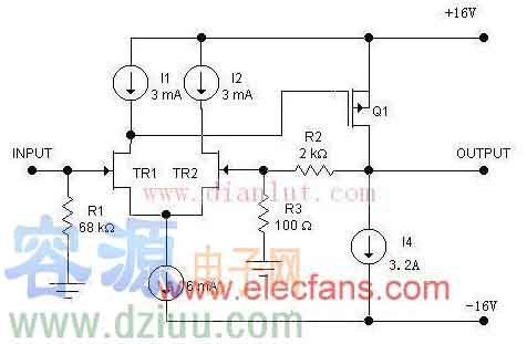 20W-50W單端功放電路原理圖