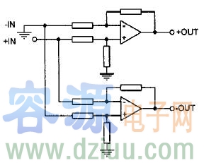 不平衡輸入信號簡圖