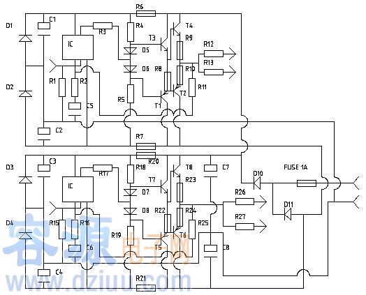 漂亮小耳放的<a href=http://m.flswjt.cn/dianlutu/ target=_blank class=infotextkey>電路圖</a>