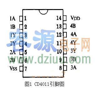 電熱毯節電電路圖(CD4011)