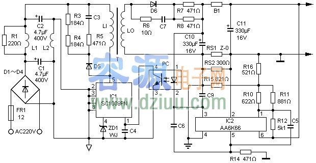 三星手機充電器電路圖 三星手機<a href=http://m.flswjt.cn/tags-etagid32-0.html target=_blank class=infotextkey>充電器電路圖</a>