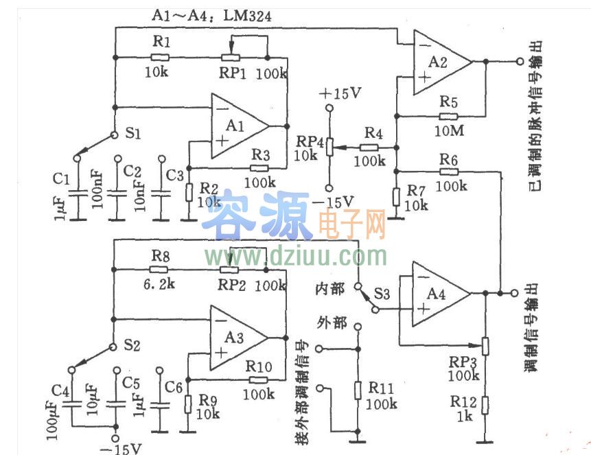 高壓脈沖發生器電路圖