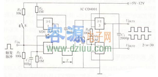 高壓脈沖發生器電路圖