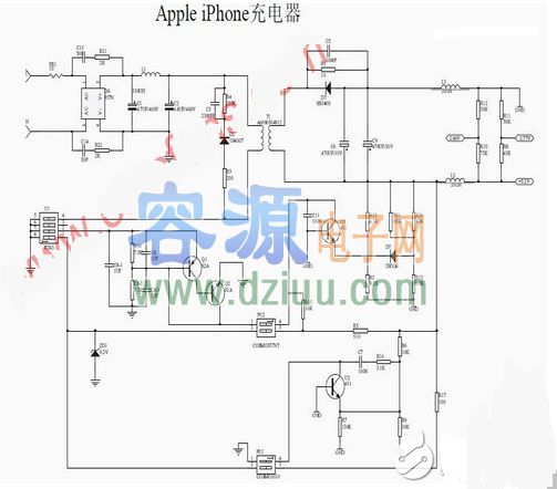 蘋果iPhone6充電器電路圖