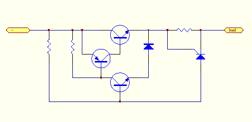 實用的電子保險絲電路圖
