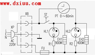 轉(zhuǎn):三角牌YWS-65型電壓力鍋原理與維修