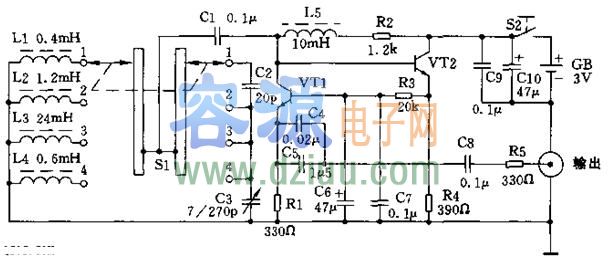高低頻信號發生器電路圖