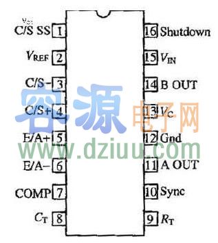 ka3846引腳功能、內部框圖