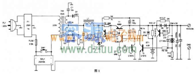 教你自制自動控制電源適配器
