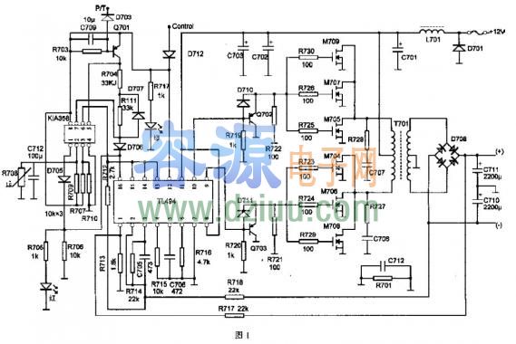 推薦汽車音響開關電源電路