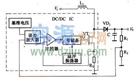 轉:升壓式DC/DC變換器原理