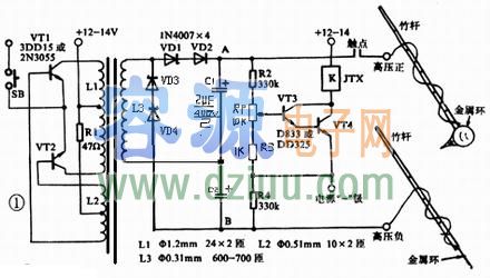 電魚機電路圖大全一