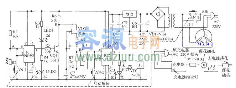 基于NE555的自行車充電器電路設計