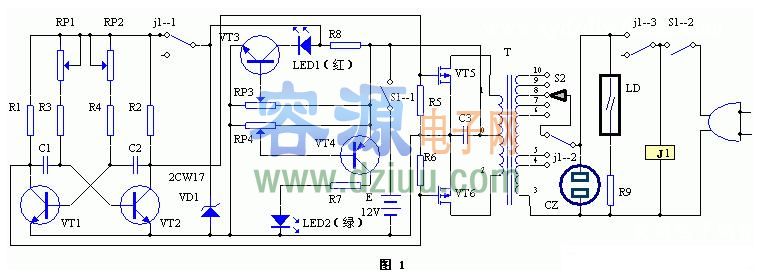 100W逆變電源電路制作