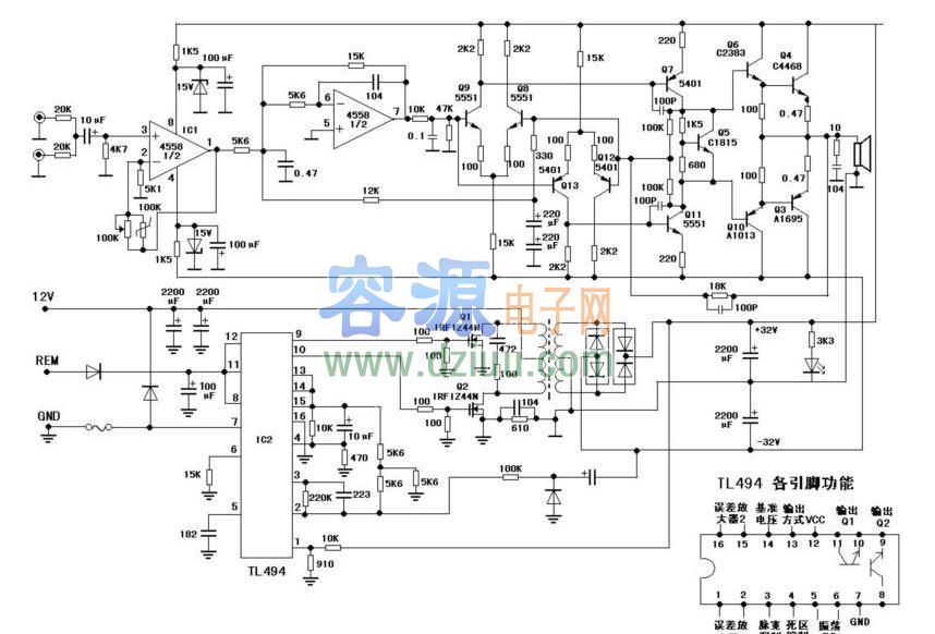 KRIDENT汽車低音炮工作原理分析
