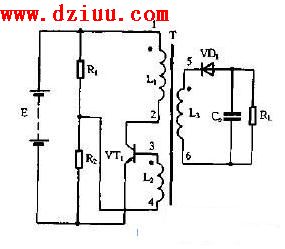 簡單自激式的單管逆變電路制作